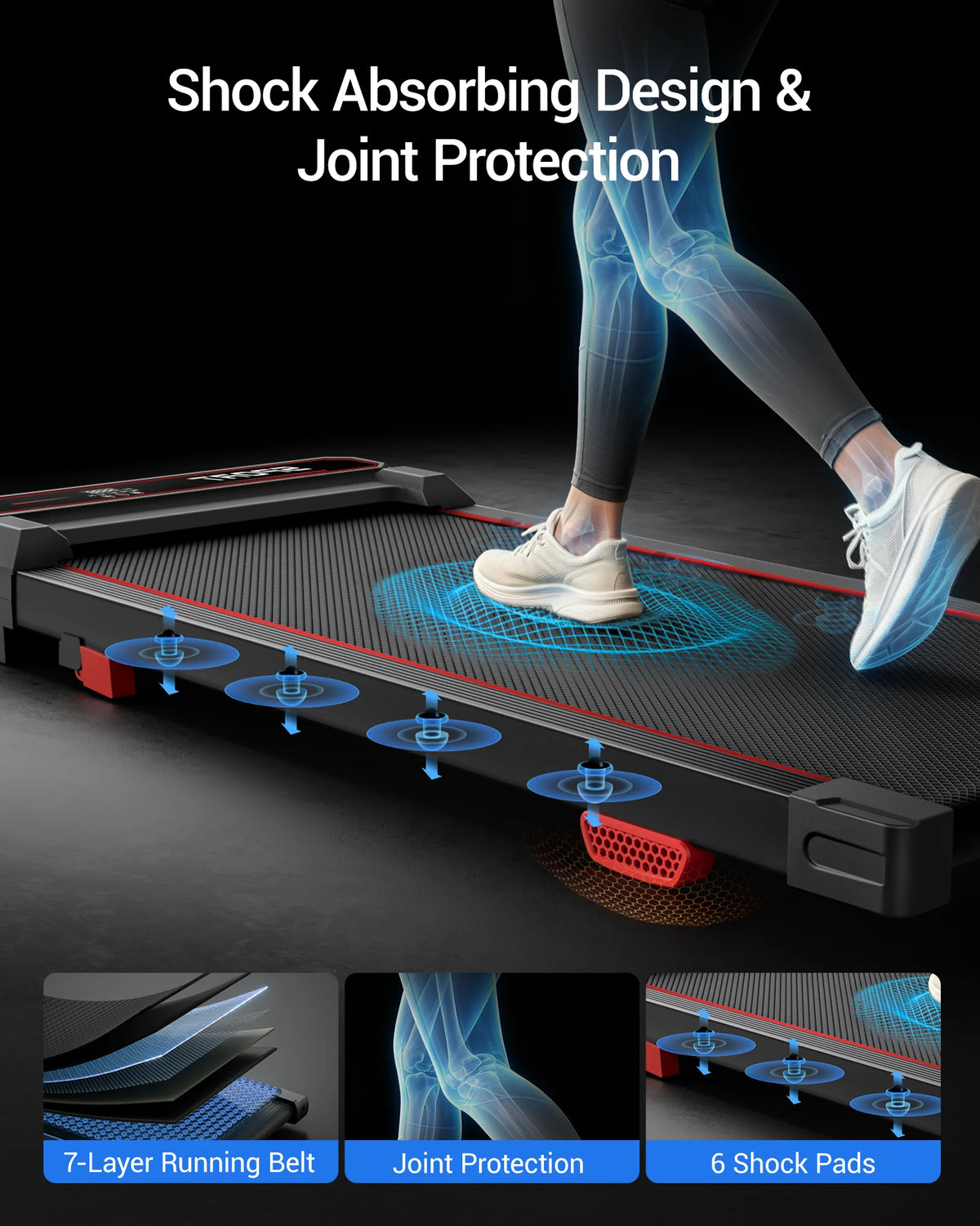 ROBORE U19 Walking Vibration Treadmill