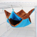 Cozy Winter Pet Hammock for Small Pets