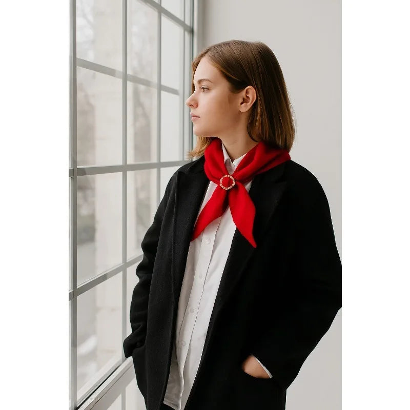 Cashmere Mini Knit Winter Scarf