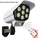 Solar Wall Lamp with Remote for Outdoors