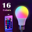 Smart RGB LED Bulb - Dimmable Remote Control