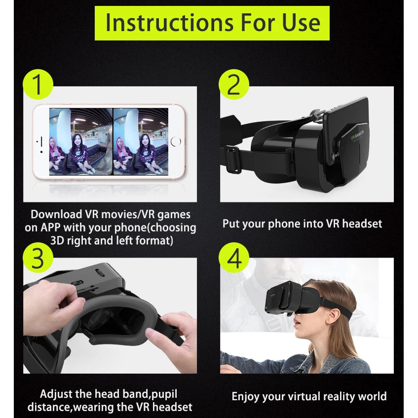 VR Headset for Immersive Gaming