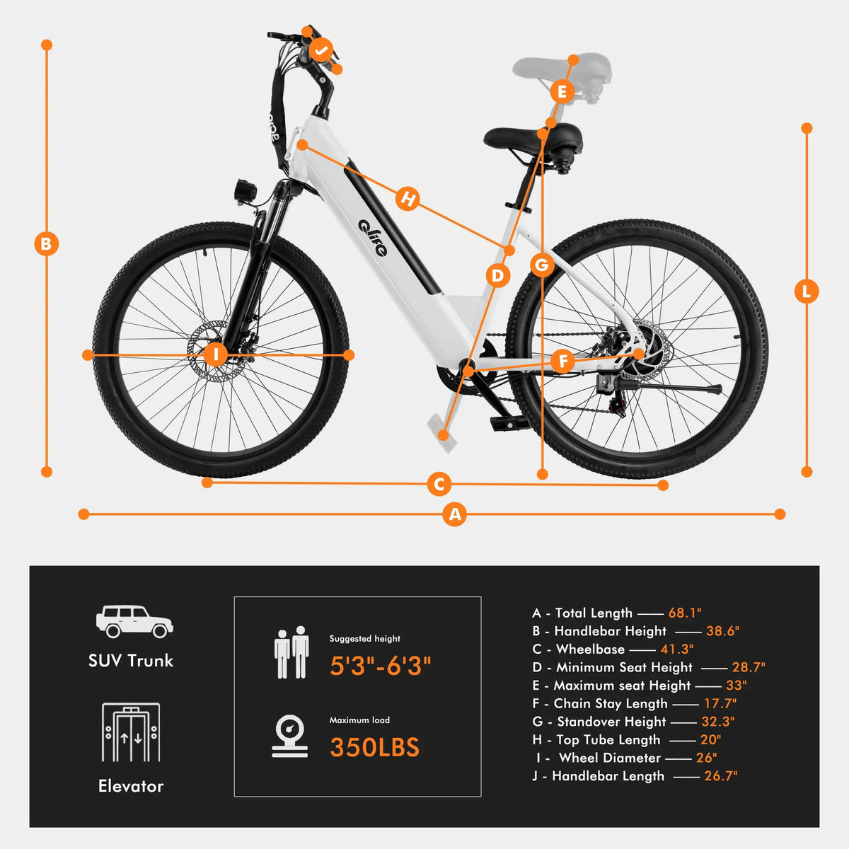 Qlife Steptthru Ebike - Long Range — product view 8