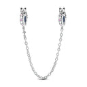 Sterling Silver Charm Beads Rose