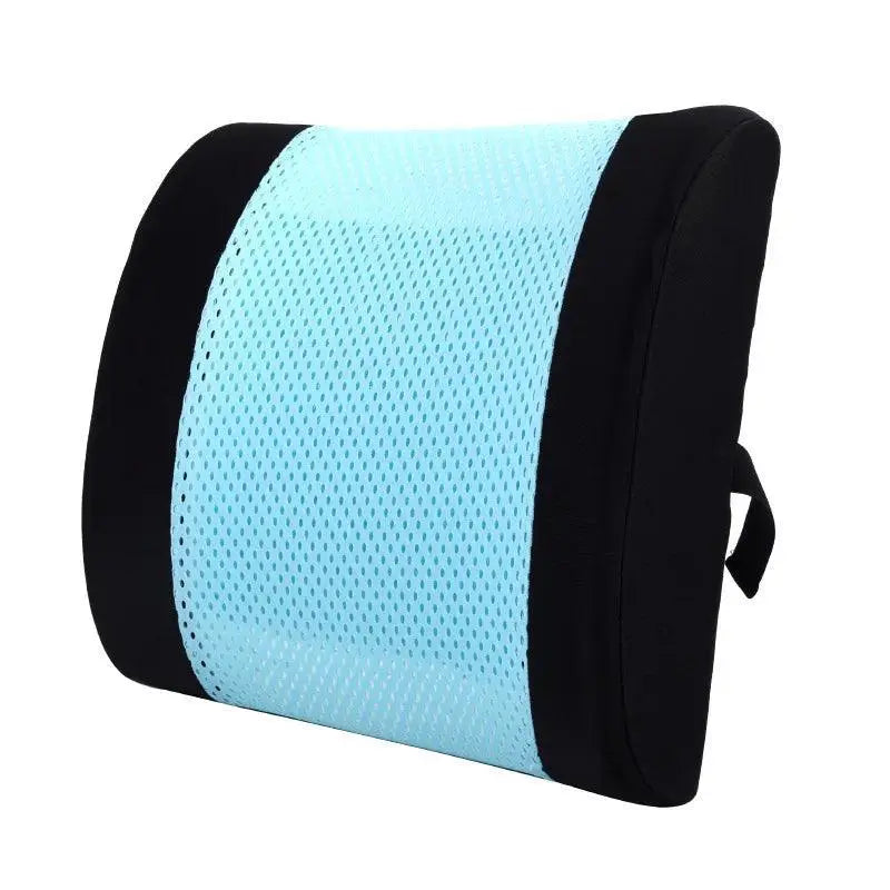 Breathable Memory Foam Lumbar Cushion For Car And Office