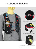 Ultra Lightweight INOXTO 5L Trail Running Hydration Vest