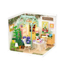 Robotime DIY Miniature Dollhouse Kit With Led