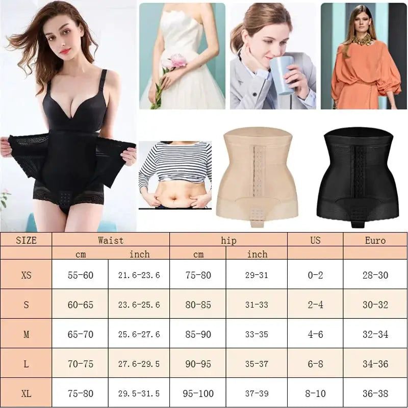 High Waist Tummy Control Shapewear GUUDIA Slimming Panties