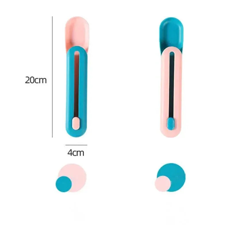 Pet Food Dispenser Spoon for Cats and Dogs Squeezer