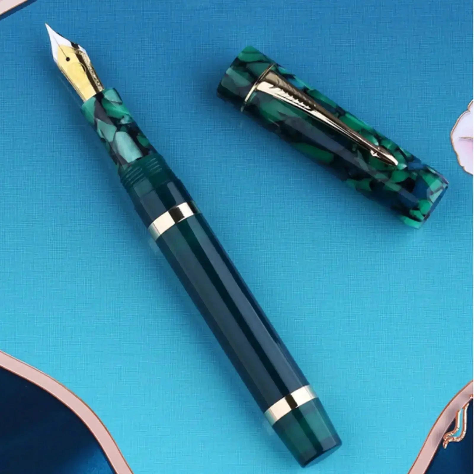 Majohn M700 Resin Fountain Pen No 6 Bock F Nib 0.5mm