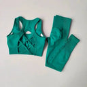 Breathable Quick Dry Sports Bra Set Women Yoga