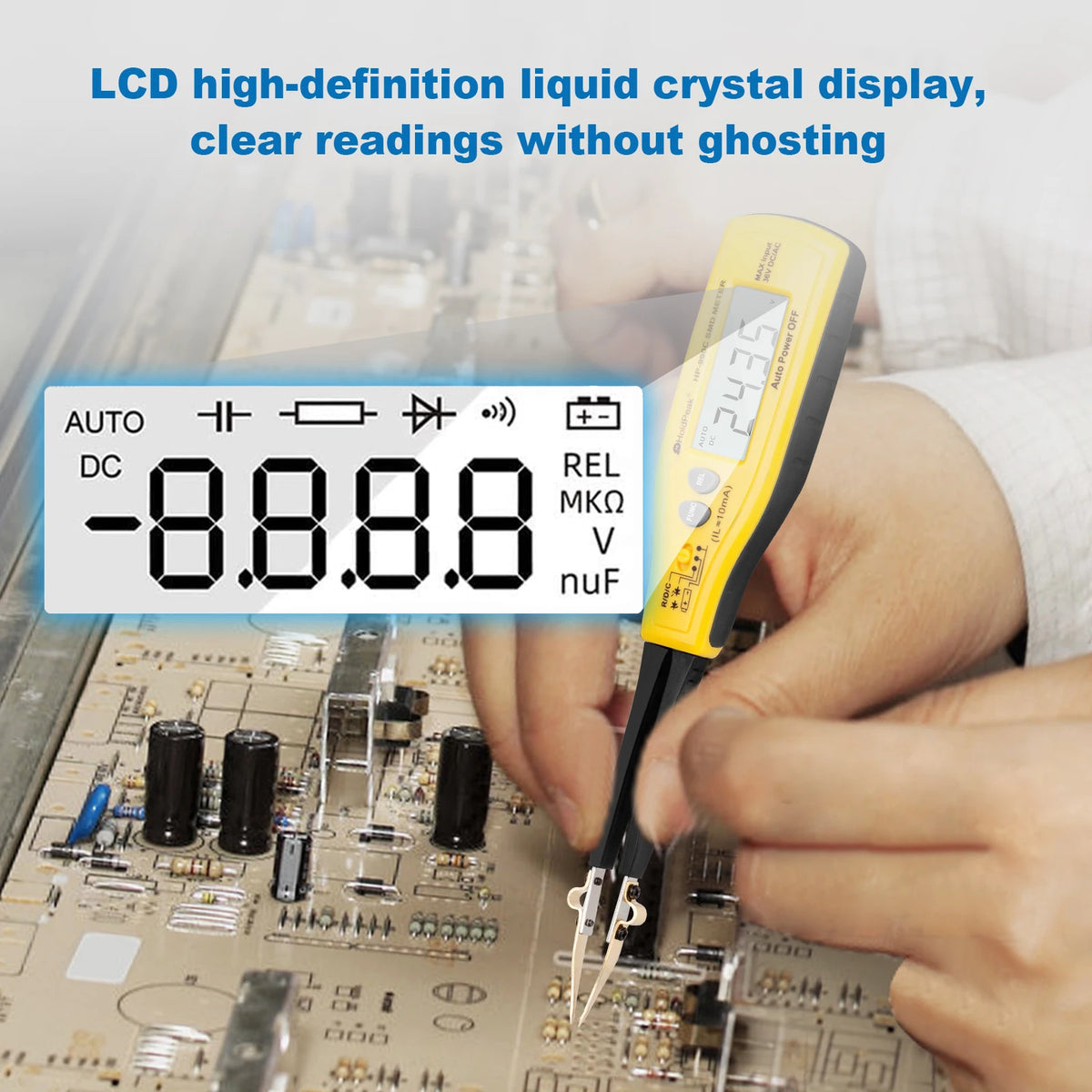 HoldPeak SMD Component Tester – Digital Resistance/Capacitance — product view 4