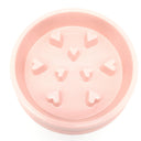 Slow Feeder Dog Bowl Durable Plastic Non-Slip Pet Bowl