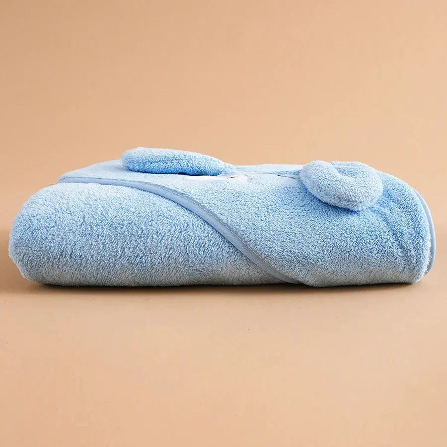 Kids Cartoon Hooded Bath Towel Ultra Soft Swim Towels
