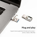 Portable Metal USB SSD High Speed Storage Drive 2TB