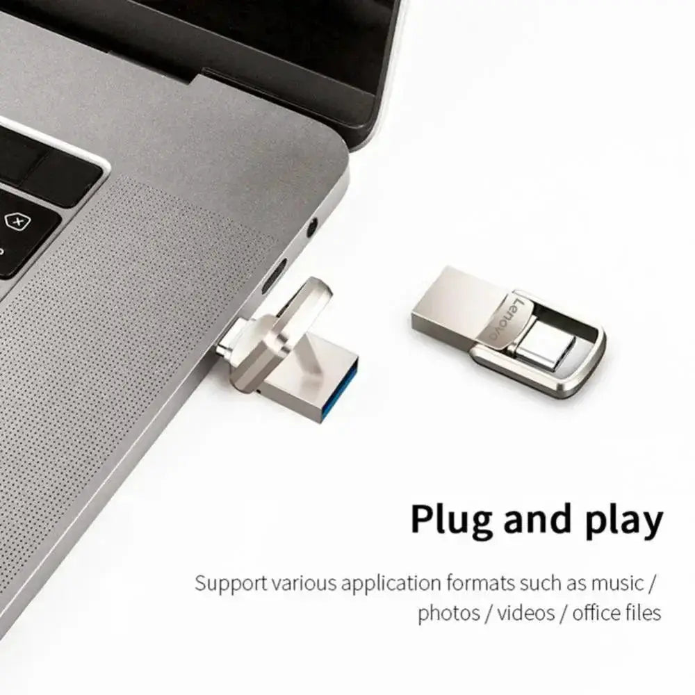 Portable Metal USB SSD High Speed External Storage Drive 2TB