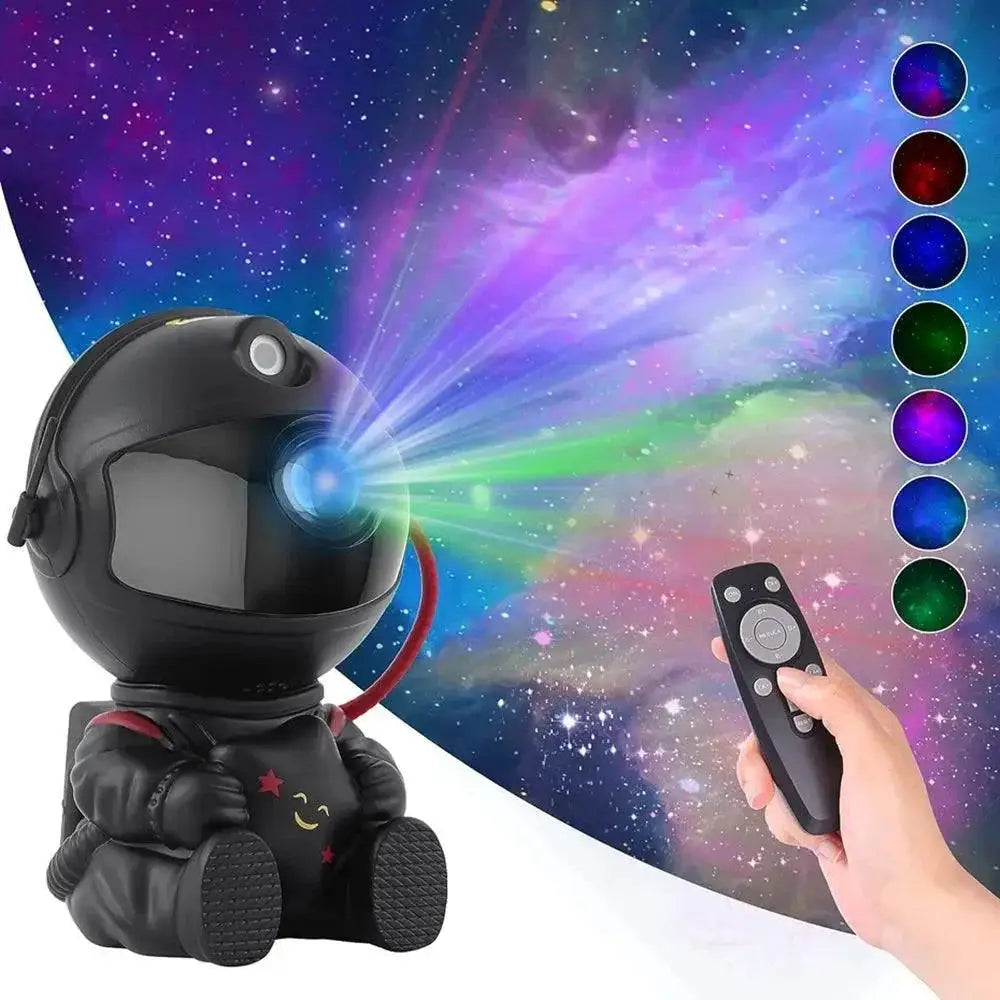 Galactic Dream Star Projector Astronaut LED Nebula Lamp