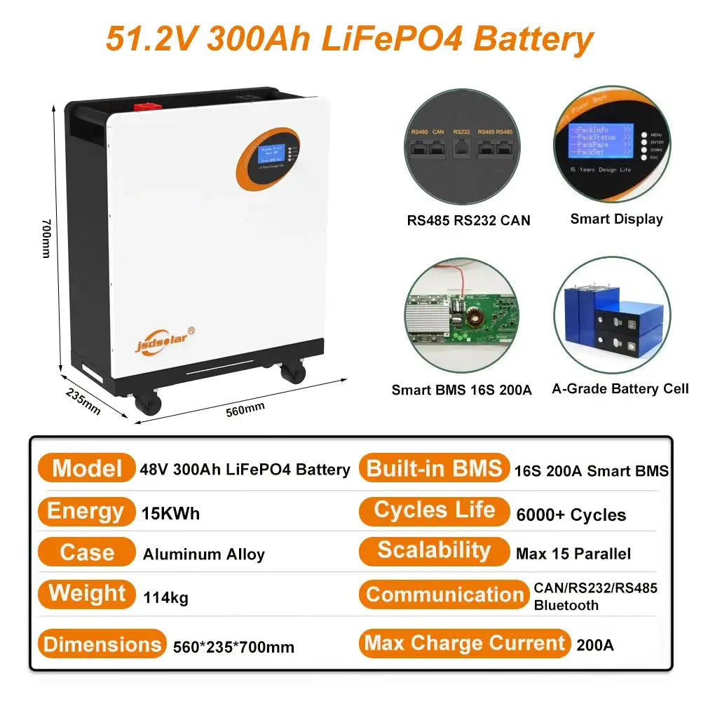Jsdsolar Battery for Solar Energy Storage — product view 9