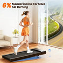 Under Desk Treadmill Six Percent Incline 3 In 1 Walking Pad