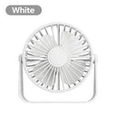 Rechargeable Desk Fan - Whisper Quiet USB Power