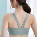 Wireless Seamless Push Up Sports Bra For Women Lingerie