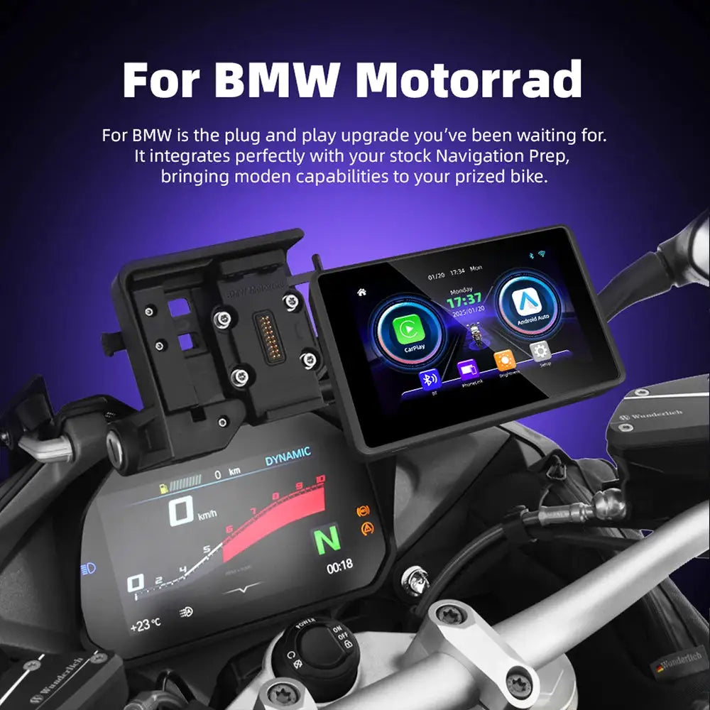 EKIY Special For BMW R1200GS R1250GS R1300GS F800 F850 F900 S1000XR Wireless CarPlay Moto Android Auto GPS Motorcycle Navigation