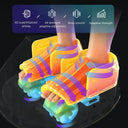 Electric Foot Massage Machine Fully Automatic Shiatsu Kneading Heating Household Negative Ion Airbag Fully Wrapped Foot Massager