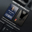 RFID Shielding Metal Wallet for Men