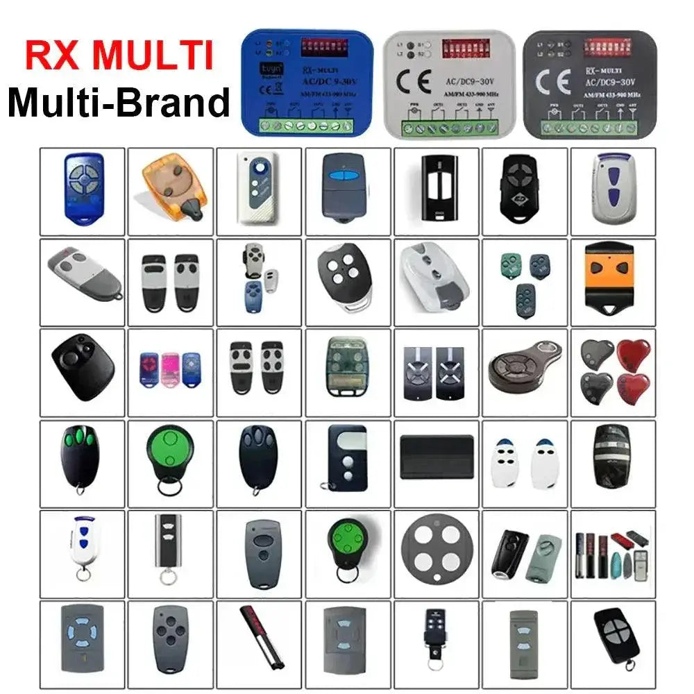 Smart WiFi Garage Door Opener Receiver For Home Automation
