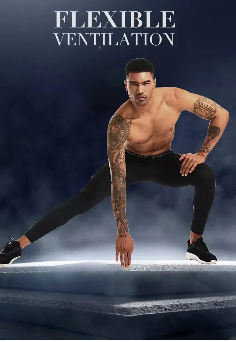 Men's High Performance Compression Tights Enhanced Comfort