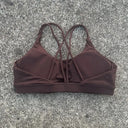Breathable Cross Fitness Bra Nylon Spandex Top
