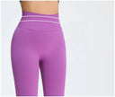 Nude Yoga Pants for Women High Waist Seamless Hip Lifting Fitness Design