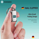 Nail Clippers - Portable Stainless Steel Cutter