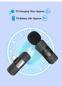 Clip-On Wireless Mic For Mobile Vloggers