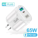 USLION GaN 65W Fast Charger for Travel