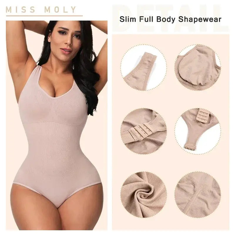 Slimming Bodysuit Shapewear Sexy Waist Trainer Butt Lifter