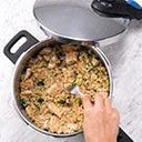 Pressure Cooker Fast Cooking 4.2 Quart Stainless Steel