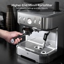Espresso Machine with Milk Frother and Grinder, Bar Automatic