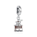 Sterling Silver Charm Soccer Football