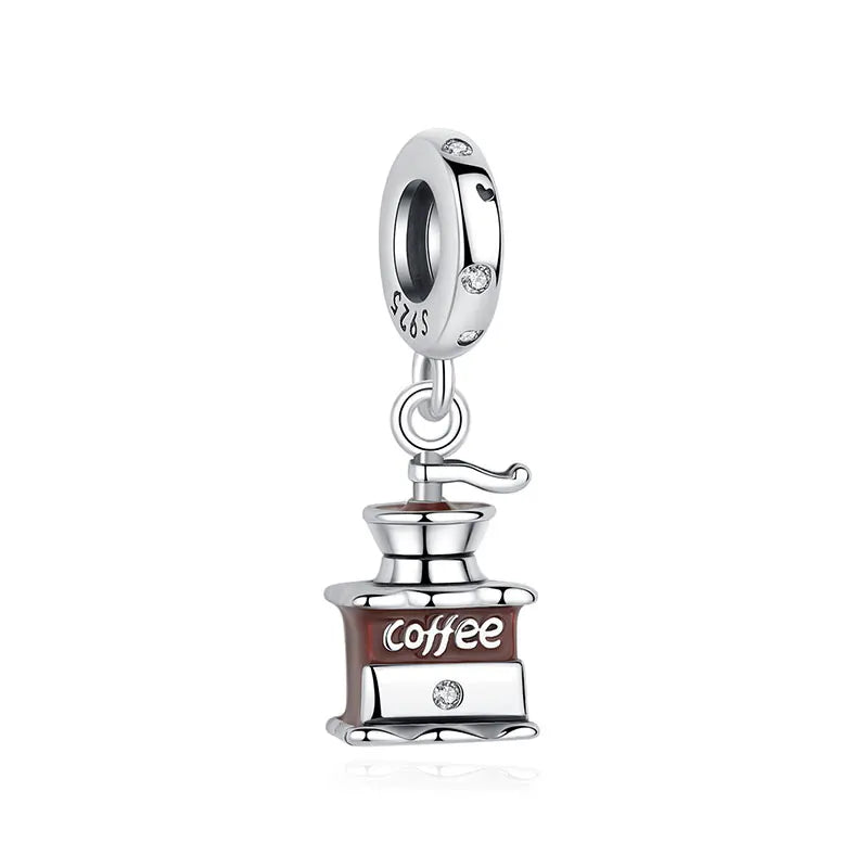 Sterling Silver Charm Soccer Football