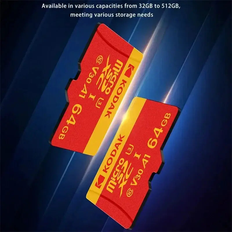 Kodak Micro SD Card Class 10 U3 Memory Card 64GB 128GB 256GB