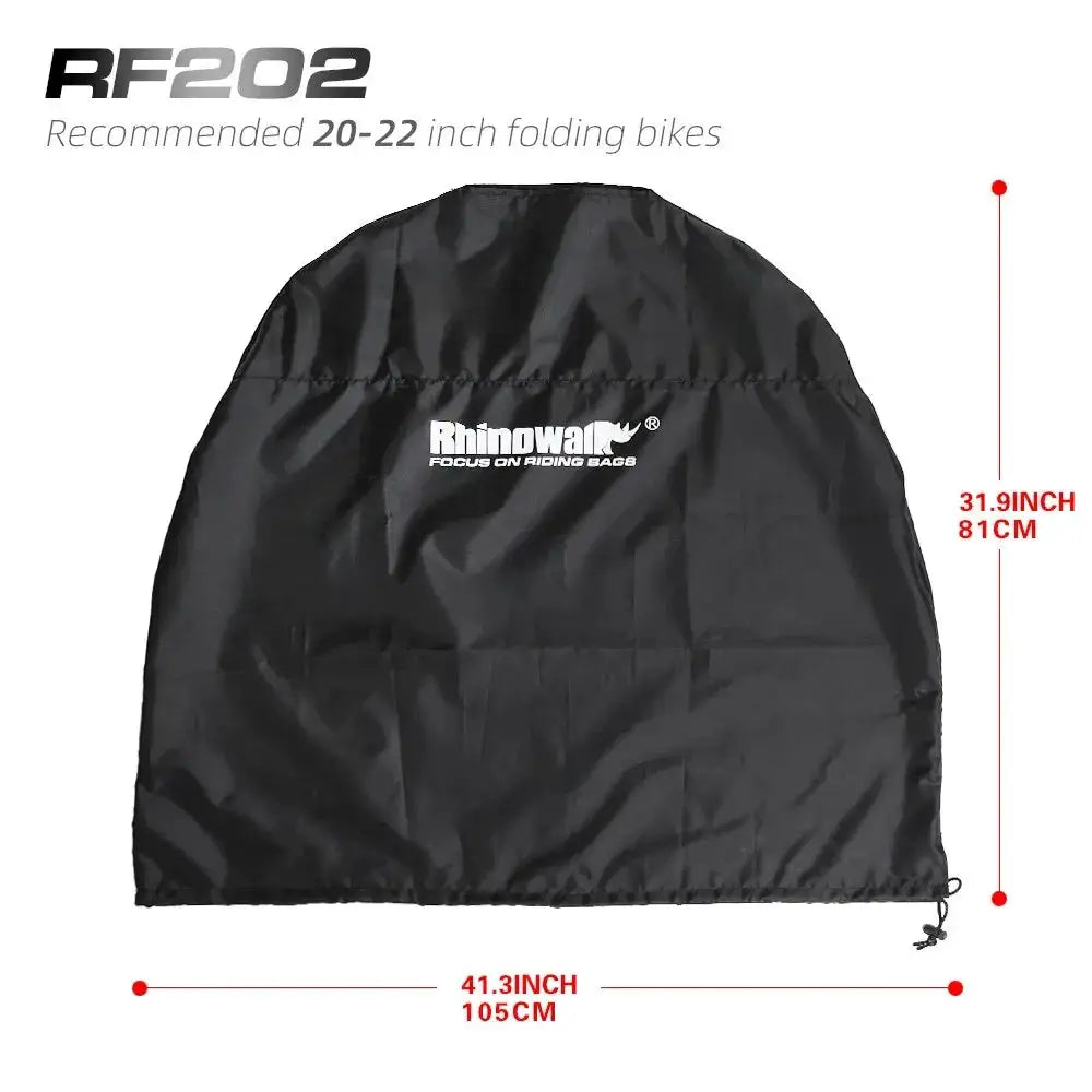 Rhinowalk Folding Bike Storage Bag Cover Portable Fits 20-Inch Or 16-Inch Folding Bike Light Bike Travel Carry Handbag