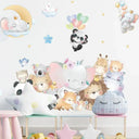 Removable Nordic Animal Decals for Kids