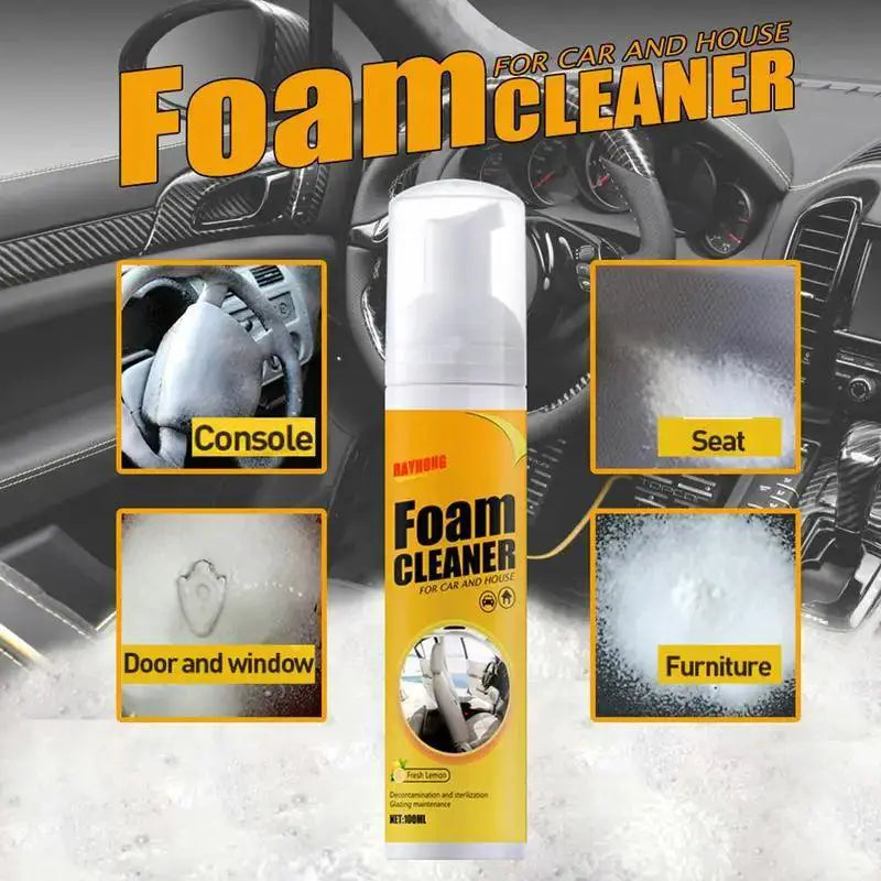 All Purpose Foam Cleaner For Home And Auto Surfaces