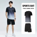 Cool Dry Ice Silk Sports Set Training