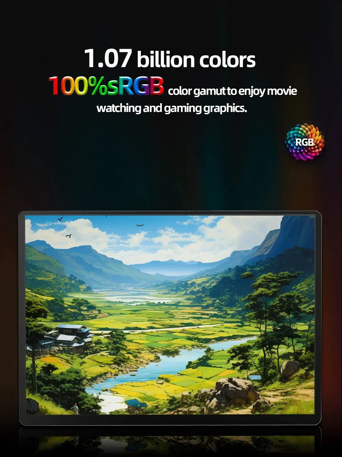 Portable Monitor 15 By 10 2160x1440 HDMI Type C - OurLum.com