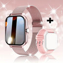Stylish Bluetooth Fitness Tracker with Health Monitoring Smartwatch