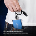 Expandable Portable SSD Drive Fast Secure Storage Solution