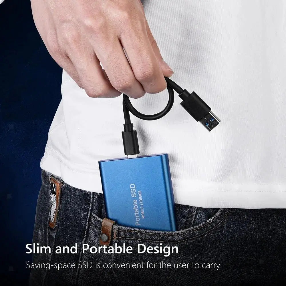 Expandable Portable SSD Drive Fast Secure Storage Solution