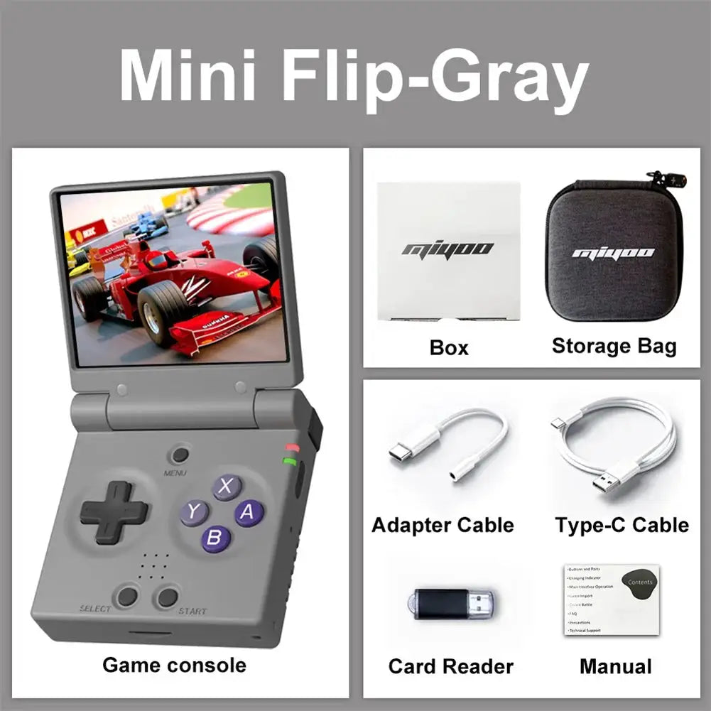 Miyo Mini Flip Retro Game Console — product view 9